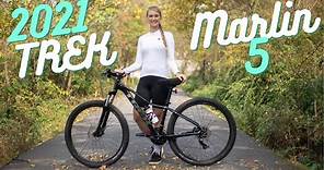 2021 Trek Marlin 5 - Women's mountain bike review and ride