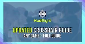 UPDATED: Crosshair Overlay on ANY GAME | +Fullscreen | HudSight 2024 [SPON]