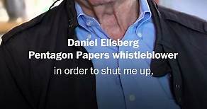Daniel Ellsberg leaked the Pentagon Papers and helped end the Vietnam War.