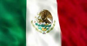 [2 Hours] Mexican Flag Waving - Waving Flags