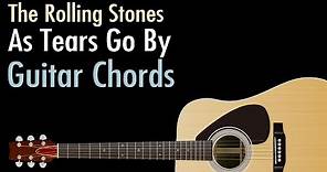 As Tears Go By - The Rolling Stones / Guitar Chords