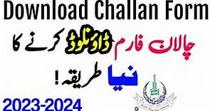 How to Download Aiou Challan Form in 2023? Allama Iqbal Open University Challan Form?