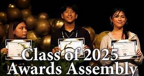 Irving High School Class of 2025 Awards Assembly