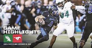 Game Highlights: SMU 45 North Texas 21 Football (November 10, 2023)