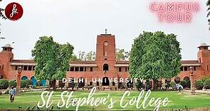 St Stephen's College (Delhi University) Campus Tour || North Campus