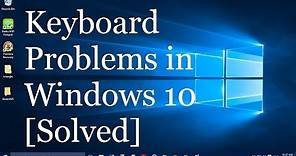 How to fix keyboard problems in windows 11 and 10 Laptops/Desktops