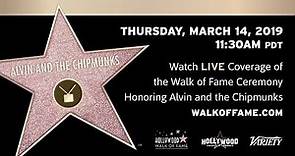 Alvin & The Chipmunks - Hollywood Walk of Fame Ceremony