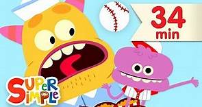 Take Me Out To The Ball Game | + More Kids Songs | Super Simple Songs