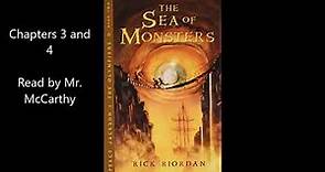 Sea of Monsters by Rick Riordan Chapters 3 and 4