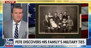 Pete Hegseth Discovers His Family's Military Ties With Ancestry