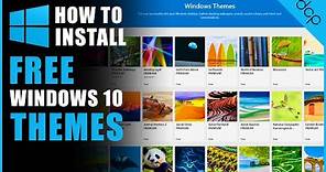 How to Download and Install Themes for Windows 10