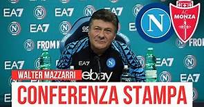 Mazzarri in conferenza stampa per Napoli Monza 🎙️ VIDEO INTEGRALE ⚽ Serie A