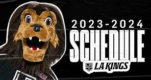 LA Kings 2023-24 Regular Season Schedule