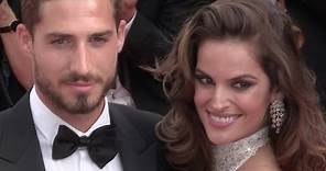 Izabel Goulart and her boyfriend Kevin Trapp on the red carpet in Cannes