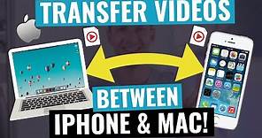 How to Transfer Videos from iPhone to Mac (and Mac to iPhone!)