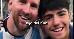 El mensaje explosivo del hijo del Kun Agüero al PSG tras la salida de Messi
