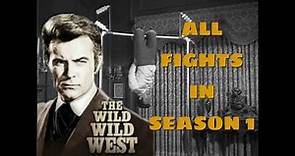 THE WILD WILD WEST : All fights in season 1 (old version)