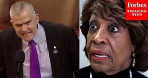 JUST IN: Matt Rosendale Calls Out Maxine Waters By Name, Gets Reprimanded