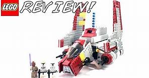 LEGO Star Wars 8019 Republic Attack Shuttle Review! | 2009 Clone Wars LEGO Set!