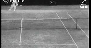 John Bromwich defeats Adrian Quist in N.S.W. Tennis Finals (1937)