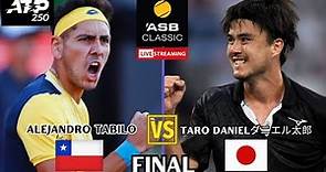 LIVE | TARO DANIEL ダニエル太郎 vs ALEJANDRO TABILO | ATP ASB CLASSIC TENNIS 2024 FINAL