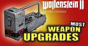 Weapon Upgrade Locations | Wolfenstein 2: The New Colossus (How to find most weapon upgrades)