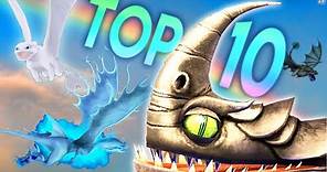 TOP 10 MOST BEAUTIFUL DRAGONS | How to train your Dragon: School of Dragons