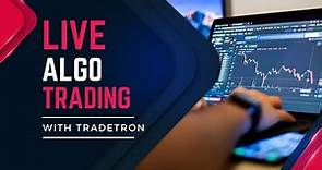 Live Algo Trading with Tradetron