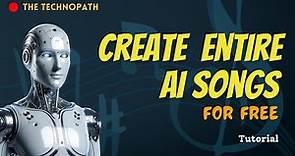How to create a Complete AI Song for Free | AI Song Generator