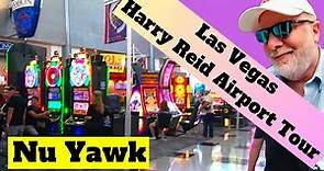 🟡 Las Vegas | Harry Reid Airport Tour. Shops, Restaurants & Slots. Why Book A Room? Just Stay Here!