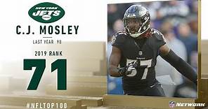 #71: C.J. Mosley (ILB, Jets) | Top 100 Players of 2019 | NFL