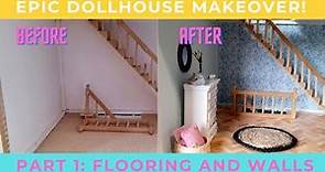 Complete DIY Dollhouse Makeover: How I Transformed The Interior Of My Dollhouse