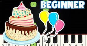 Happy Birthday | Beginner Piano e Teclado Iniciante | Nível Fácil