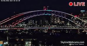【LIVE】 Webcam en direct Pont du port de Sydney | SkylineWebcams