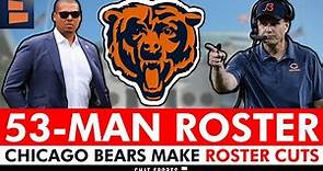 🚨 NOW: Chicago Bears 53-Man Roster REVEALED | Full List Of Bears Roster Cuts Ft. Trevis Gipson
