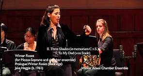 Winter Roses - Jake Heggie; Directed/staged by Jason Robert Brown