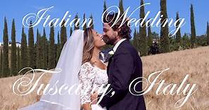 PROPOSAL & ITALIAN WEDDING IN TUSCANY, ITALY