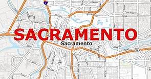 map of Sacramento California