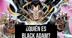 ¿Quién es Black Adam? | Historia Completa DC Comics