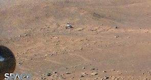 Mars helicopter Ingenuity spots Perseverance rover during flight 51