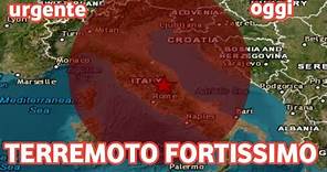 ⚠️🇮🇹Ultime notizie Un forte terremoto ha colpito l'Italia oggi, giovedì 11 gennaio 2024 Grande paura