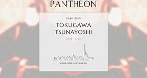 Tokugawa Tsunayoshi Biography - Japanese shogun