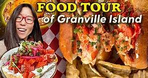 CANADIAN MARKET TOUR 🇨🇦 Seafood on Granville Island and More!