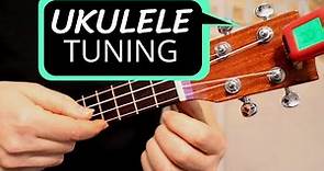 Ukulele TUNING for beginners - EASY comprehensive guide - TIPS to stay in tune
