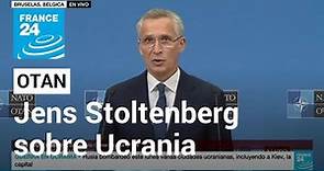 Jens Stoltenberg: "Nuestro mensaje es claro: la OTAN está del lado de Ucrania" • FRANCE 24