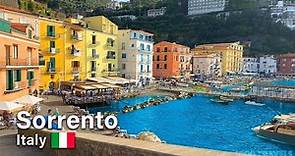 Sorrento Italy 4k summer walk - most charming city