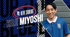 Koji Miyoshi signs for Blues!