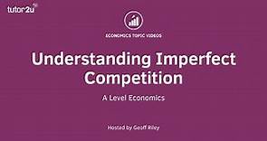 Understanding Imperfect Competition I A Level and IB Economics