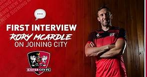 💬 Rory McArdle on signing for Exeter City