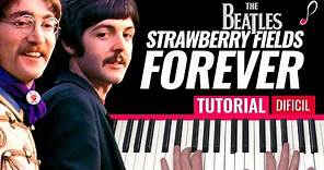 Como tocar "Strawberry fields forever" (The Beatles) - Piano tutorial y partitura
